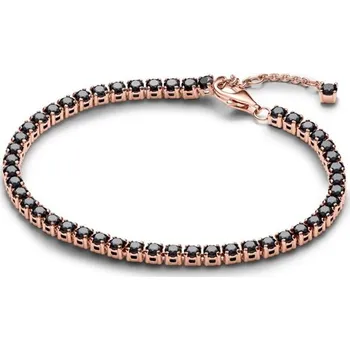Náramek Třpytivý černý tenisový náramek PANDORA 16 cm 581469C02-16