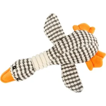 Hračka pro psa Plyšová hračka pro psy v tvaru zvířátka - Design B šedá
