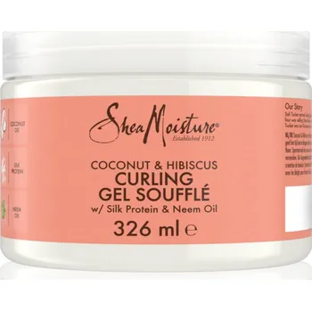 Stylingový přípravek Shea Moisture Coconut & Hibiscus bezoplachová péče pro kudrnaté vlasy 340 g