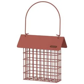 Krmítko pro ptáka Krmítko venk.CUBICO na loj.bl. kov červená 29cm Zolux