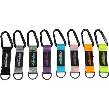 RACES klíčenka s kovovou karabinou - Různé barvy