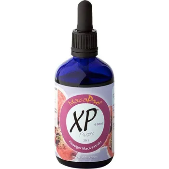 Speciální výživa MacaPro XP Purple Organic Liquid Maca, řeřicha peruánská, 90 ml Doplněk stravy