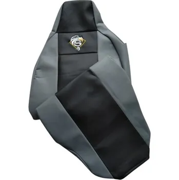 Potah sedadla Autopotahy kožené pro SCANIA R, šedo-černá barva (č. 139)