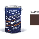 Detecha Superkov Satin | barva na kov | RAL 8017 čokoládově hnědý | 5 kg
