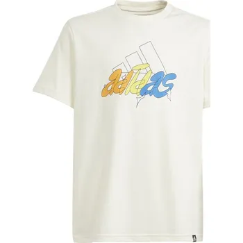 Chlapecké tričko Tričko adidas GFX Illustrated Jr IM8337 140 cm
