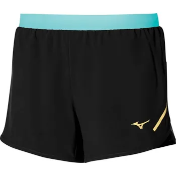 Dámské kraťasy Dámské sportovní šortky Mizuno Aero 4' Short / Black Velikost: XL