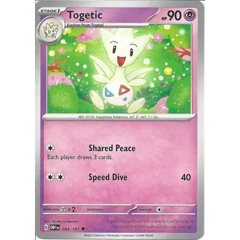 Sběratelská karetní hra Pokémon karta Togetic 084/197
