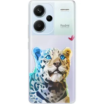 Pouzdro na mobilní telefon Odolné silikonové pouzdro iSaprio - Leopard With Butterfly - Xiaomi Redmi Note 13 Pro+ 5G