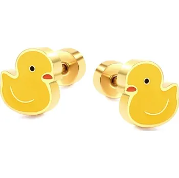 Náušnice Dívčí náušnice z nerezové oceli - 205G