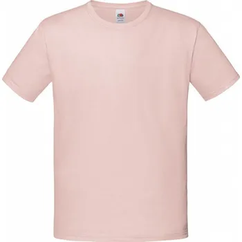 Chlapecké tílko Dětské slim-fit tričko Iconic Fruit of the Loom 150 g/m Barva: Růžová, Velikost: 164 F130K