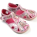 Bačkůrky capáčky BAREFOOT EF 386 Bgirl růžové otevřené velikost: 23