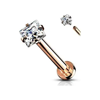 Piercing LB1093RD-1206 Piercing do brady labreta / cartilge