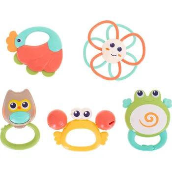 Chrastítka zvířátka 5 kusů