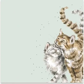 Papírový ubrousek Wrendale Designs Papírové ubrousky Wrendale Designs "Feline Good", 24x24 cm - Kočky