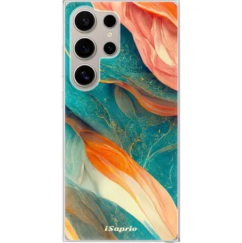 Pouzdro na mobilní telefon Odolné silikonové pouzdro iSaprio - Abstract Marble - Samsung Galaxy S24 Ultra