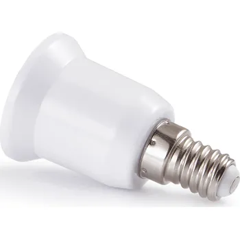 Objímka na žárovku KOLORENO Adaptér žárovky patice E14 na patici E27