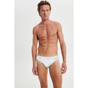 Pánské spodní prádlo Vamp - Pánské slipy - set 2 ks 19862 - Vamp white L