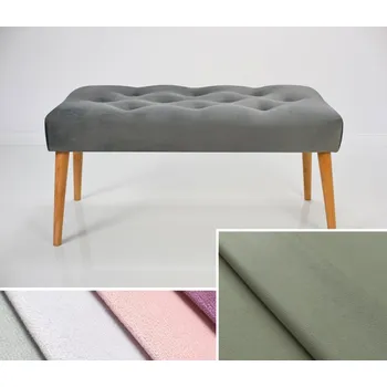 Čalouněná lavice DARINA 120x40x42 cm, barva tmavě béžová