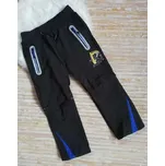 NEZATEPLENÉ SOFTSHELL KALHOTY S BAGREM Barva: Tmavě šedá, Velikost: 128