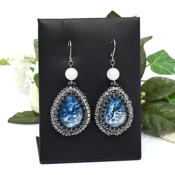 Náušnice Mijabijoux Náušnice " Noční obloha" MB00268