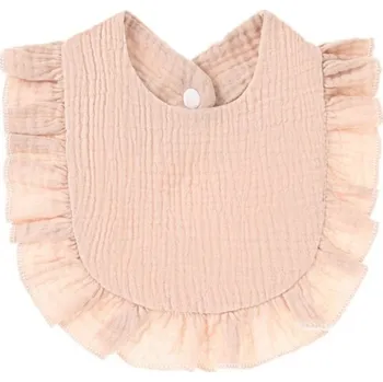 Bryndák Mušelínový bryndák s volánkem béžová