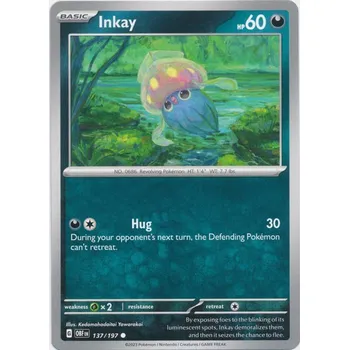 Karetní hra Pokémon karta Inkay 137/197