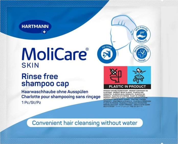 HARTMANN MoliCare Skin čepice na mytí vlasů bez oplachu od 81 Kč - Zbozi.cz