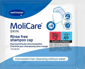 Šampon HARTMANN MoliCare Skin čepice na mytí vlasů bez oplachu