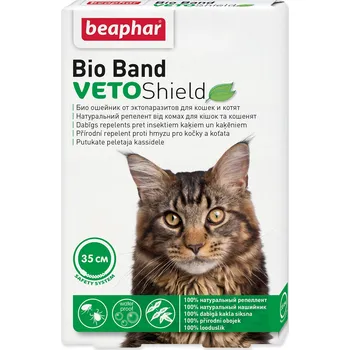 Antiparazitikum pro kočku BEAPHAR Bio Band Veto Shield for cats 35 cm