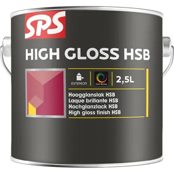Lak na dřevo SPS Lesklá krycí silnovrstvá lazura HSB 2,5l
