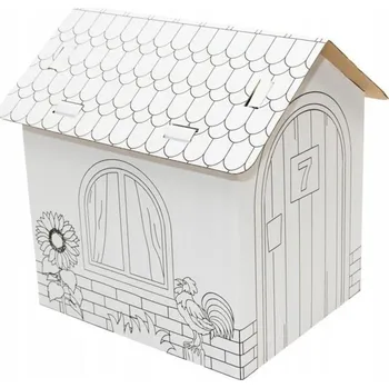 omalovánky Detenix Vybarvovací kreativní domeček Farma