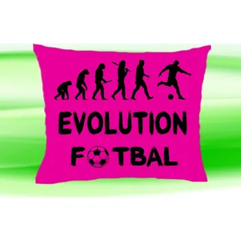 Polštář Polštář Evolution FOTBAL Růžový (polštářek evolution fotbal)