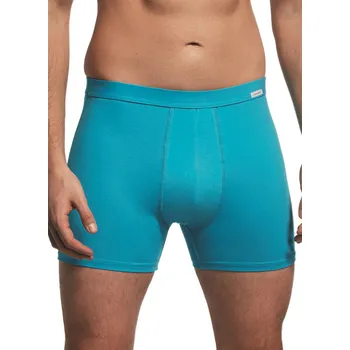 Boxerky Pánské boxerky CORNETTE AUTHENTIC PERFECT tyrkysová 5XL 0