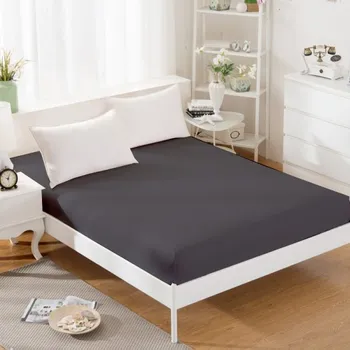 Prostěradlo Jersey prostěradlo s gumkou 160/200 cm ECONOMY - šedá