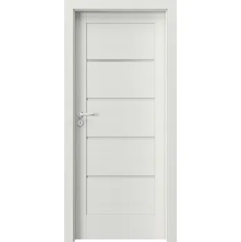 Interiérové dveře Porta Doors Interiérové dveře Verte Home G1 Dekor: wenge bílá, Šířka - orientace: 90 cm - levé