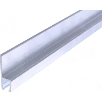 Pohon brány Cais Lišta AD25 pro upevnění těsnícího kartáče na vrata