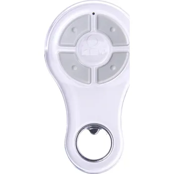 Dálkový ovladač vrat Dálkový ovladač Key SUB-44WR 4 kanálový s plovoucím kódem, bílý