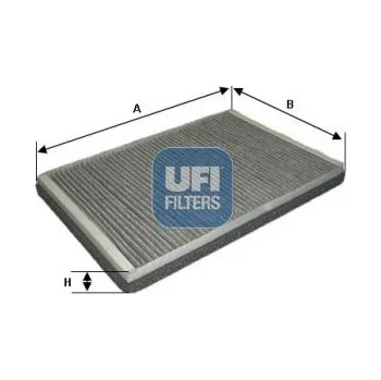 Klimatizace automobilu Filtr, vzduch v interiéru UFI 54.174.00