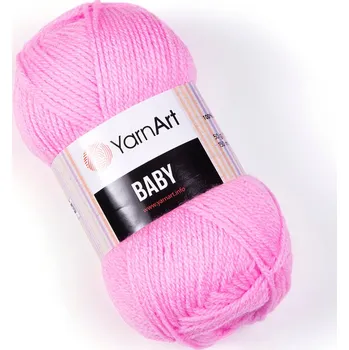 Příze Yarnart Baby 10119 růžová (50g/150m)