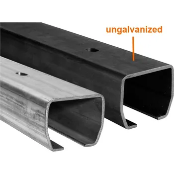 Pohon brány Cais Vodící šína C profil Stage MB6, rozměr 95x86 mm, síla stěny 5 mm, délka 6 m, CP95-6