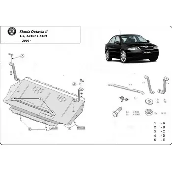 Kryt motoru Kryt pod motor AUDI A3 Kabriolet - Plech - 8595698041289