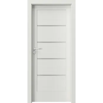 Interiérové dveře Porta Doors Interiérové dveře Verte Home G4 Dekor: wenge bílá, Šířka - orientace: 70 cm - pravé