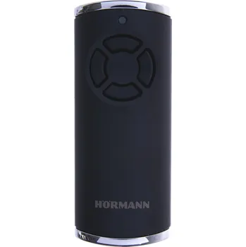 Dálkový ovladač vrat Dálkový ovladač Hörmann HS 4 BS, 4 kanálový černý ovládač, 868 MHz