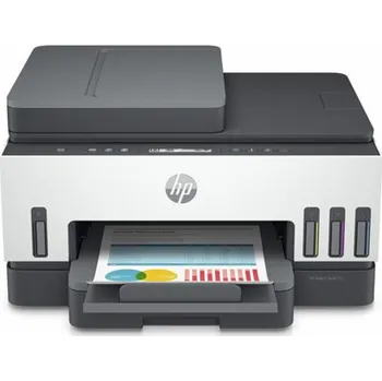 Tiskárna HP All-in-One Ink Smart Tank 750 6UU47A (A4, 15/9 ppm, Duplex,USB, Wi-Fi, Print, Scan, Copy, ADF)