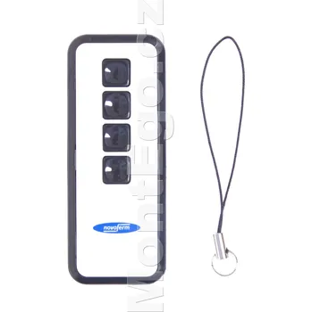 Dálkový ovladač vrat Novoferm Novotron 524 mini 4 kanálový dálkový ovladač pohonů vrat NOVOFERM