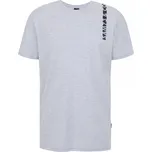 Pánské triko SAM 73 FABIO MT 842 SVĚTLE ŠEDÁ S