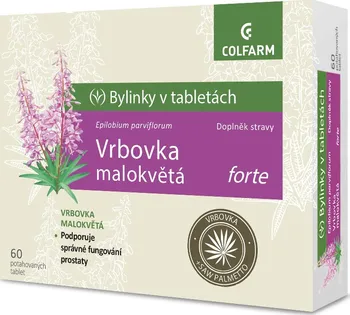 Přírodní produkt COLFARM SA Vrbovka malokvětá forte 60 tbl.