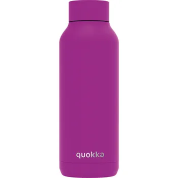 Termoska Nerezová termoláhev Solid Powder, 510ml, Quokka, fialová