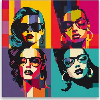 Obraz Obraz na plátně - Hvězdná léta - 40x40 cm - CZ výroba