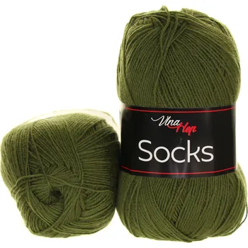 Příze Vlna Hep Socks 61215 khaki